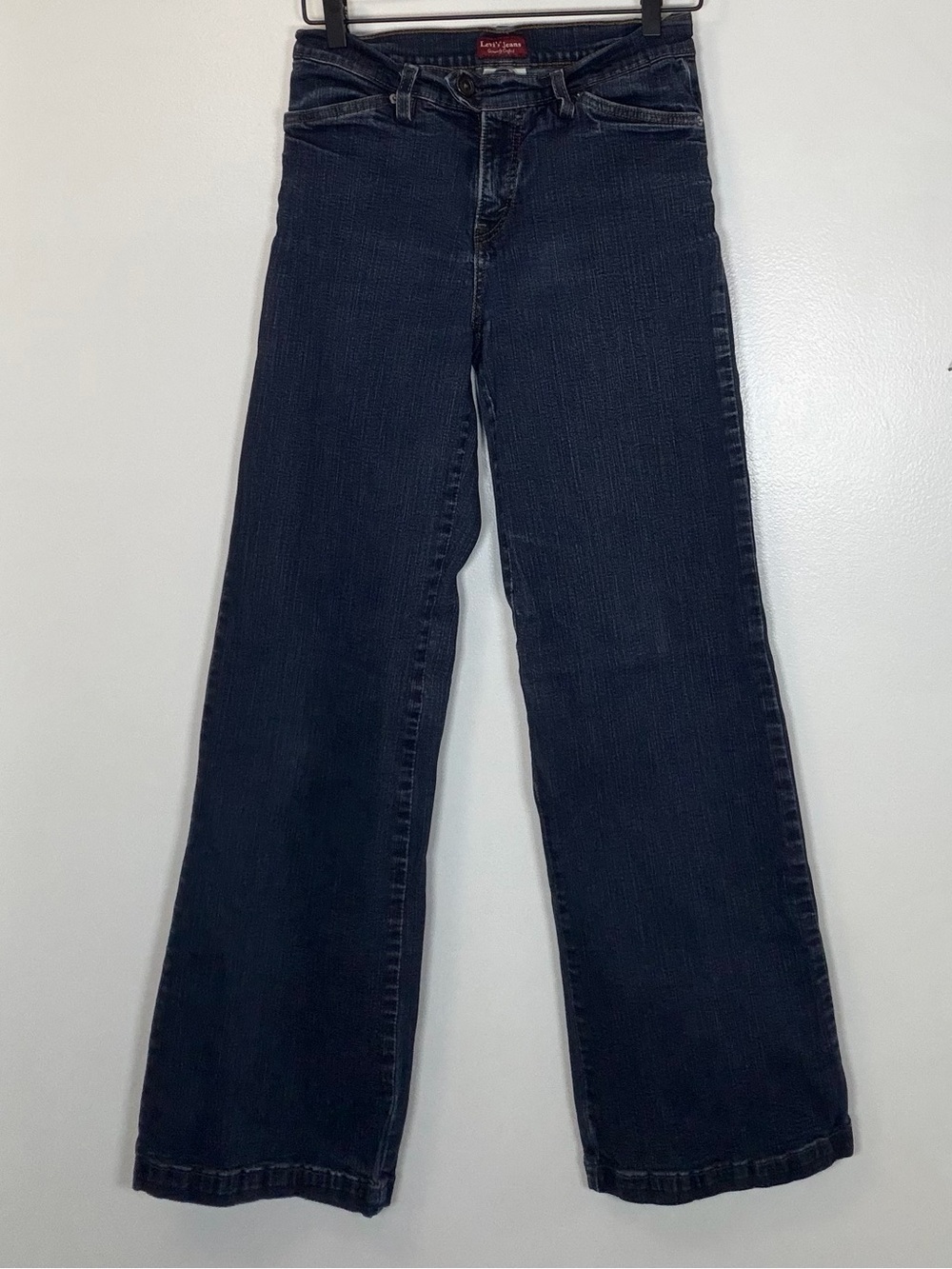 Levi's Dark Blue Wide Leg Women's Jeans
